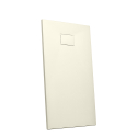 Harzduschwanne bodenbündig, rechteckig 140x70, modernes Design Stone Modell