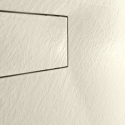 Harzduschwanne bodenbündig, rechteckig 140x70, modernes Design Stone Maße