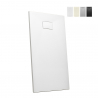 Unterputz rechteckige Harz Duschwanne 160x90 Stone 
