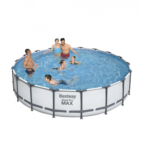 Aufstellbecken Bestway 56462 Rund Stahl Pro Max 549x122cm Aktion