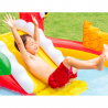 Intex 57163 Happy Dino Play Center Aufblasbares Schwimmbad Kinderspiel Sales