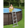 Sicherheitsleiter Beckenleiter Pool Außenschwimmbad Höhe 122cm Bestway 58331 Verkauf