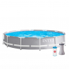 Intex 26712 Ex 28712 Prisma Frame Pool Aufstellpool Rund mit Filterpumpe 366cm Verkauf