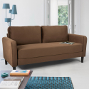 Modernes Design 3-Sitzer Sofa für Wohnzimmer in Portland Stoff Kosten