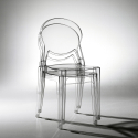 Transparenter Modernes Design Stühle für Küche Esszimmer Bar Restaurant Scab Igloo Rabatte