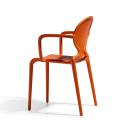 Stuhl mit Armlehnen modernes Design für Küche Bar Restaurant Scab Gio Arm Lagerbestand