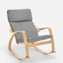 Sessel Schaukelstuhl Im Ergonomischen Skandinavischen Design Aalborg 