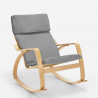Sessel Schaukelstuhl Im Ergonomischen Skandinavischen Design Aalborg 
