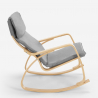 Sessel Schaukelstuhl Im Ergonomischen Skandinavischen Design Aalborg 