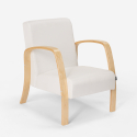 Ergonomischer skandinavischer Design-Sessel aus Holz  für Studio oder Wohnzimmer Frederiksberg Kauf