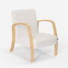 Ergonomischer skandinavischer Design-Sessel aus Holz  für Studio oder Wohnzimmer Frederiksberg Kauf