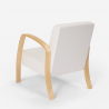 Ergonomischer skandinavischer Design-Sessel aus Holz  für Studio oder Wohnzimmer Frederiksberg 