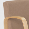 Ergonomischer skandinavischer Design-Sessel aus Holz  für Studio oder Wohnzimmer Frederiksberg 