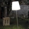 Garten Stehlampe im modernen Design Slide Fiaccola Ali Baba Angebot