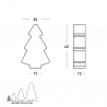 Stehlampe Modernes Design Weihnachtsbaum Tisch Slide Lightree Maße
