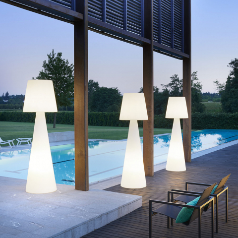 Stehlampe Säulenstiel helles modernes Design Slide Pivot