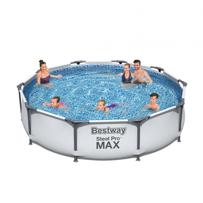 Bestway Steel Pro Max runder oberirdischer Pool 305x76cm 56406 Aktion