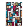 Wohnzimmerteppich modernes mehrfarbiges geometrisches Design Milano MUL022 Verkauf