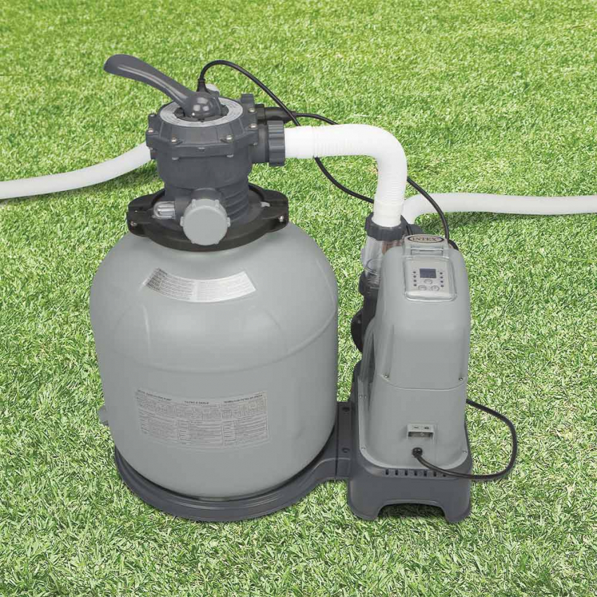 Intex 28680 Sand Filterpumpe Aufstellpool 10000 L/Std
