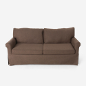 Belle Epoque Modernes 3-Sitzer-Sofa im klassischen Design für Wohnzimmer und Lounges aus Stoff Kauf