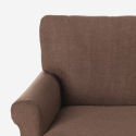 Belle Epoque Modernes 3-Sitzer-Sofa im klassischen Design für Wohnzimmer und Lounges aus Stoff 