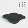 Modernes Garten-Duschbecken 103x107cm Arkema Design Lake D108 Lagerbestand