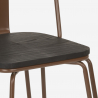 stühle stuhl aus stahl im-stil für bar und küche ferrum one Kosten