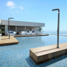 Außendusche modernes Design Garten Pool Mixer Arkema Design Funny Yang T205 
