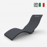 Ergonomische Spa-Garten-Chaiselongue Arkema Design Serendipity S010 