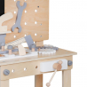 Holzspielzeug-Werkbank für Kinder mit Werkzeugen Magic Bench Verkauf