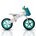 Kinderfahrrad ohne Pedale aus Holz mit Korb balance bike Ride Angebot