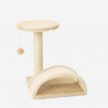 Kratzsäule für Katzen Bogen Tunnel Sisal-Seil Entspannungsball 45 cm Manx Katalog