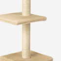 Kratzsäule für Katzen 2 Etagen Plüsch Plattform Sisal-Seil Zwinger 95 cm Pixiebob Preis