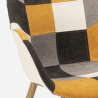 Patchwork Stuhl Sessel Wohnzimmer Küche Studio Finch 