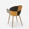 Patchwork Stuhl Sessel Wohnzimmer Küche Studio Finch 
