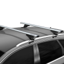 Universelle Dachträger für Autos, Flush/Raised Rails, Menabò Leopard Silber Sales