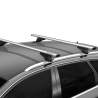 Universelle Dachträger für Autos, Flush/Raised Rails, Menabò Leopard Silber Sales