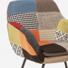 Schaukelstuhl in modernem Patchwork Design aus Stoff Woodpecker Kosten