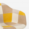 Patchwork Sessel Stuhl Nordisches Design Wohnzimmer Küche Studio Herion 