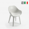 Progarden Ghibli Moderner Stuhl aus Polypropylen für Küche Restaurant Bar Außenbereich  Rabatte