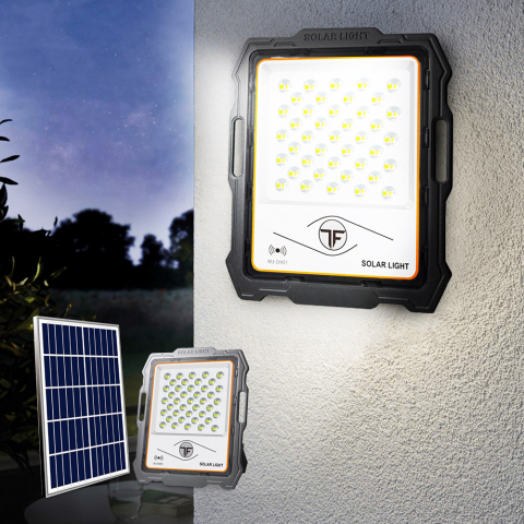 LED-Flutlicht 100W tragbares Solarpanel 2000 Lumen Fernsteuerung Inluminatio M Aktion