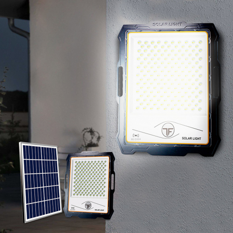 LED-Flutlicht 600W Solarpanel 5000 Lumen tragbare Fernbedienung Inluminatio XXL Aktion