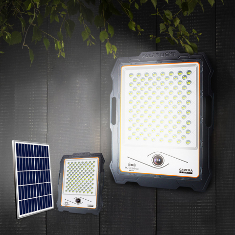 LED-Scheinwerfer mit Wi-Fi-Kamera 300W Solarpanel 3000 Lumen Conspicio L Aktion