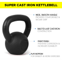 Kotaro Eisen Kettlebell Gewicht 8 kg Kugelgriff Cross-Training Fitness  Verkauf