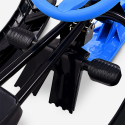 Skiline Schlitten mit Lenkrad Hellblau und schwarz für Kinder Eigenschaften