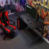 Ergonomischer Gaming-Schreibtisch Carbon 120x60cm Headset Sportbot 120 Verkauf
