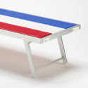 4er Set professionelle Liegestühle Strandliegen Sonnenliegen aus Aluminium für den Strand Santorini Europe Katalog