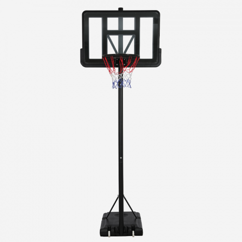 Professioneller mobiler Basketballkorb höhenverstellbar 250 - 305 cm NY