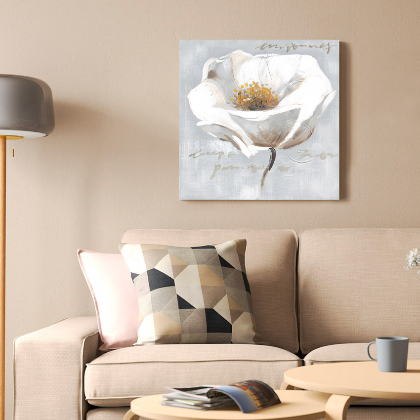 Handgemaltes Blumenbild auf Leinwand 40x40cm Keep My Sunlight Aktion Handgemaltes Blumenbild auf Leinwand 40x40cm Keep My Sunlight Aktion