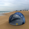 Strandzelt Strandmuschel für 2 Personen Sonnendach Meer Camping Tendafacile Lagerbestand